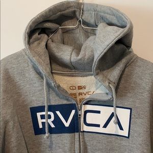 PacSun RVCA Full-Zip Hooded Sweatshirt